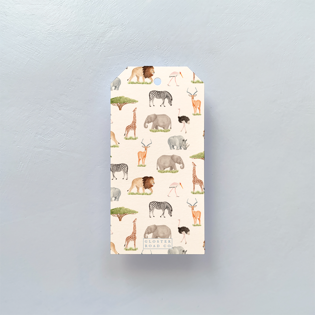Safari Giraffe Gift Tag Set