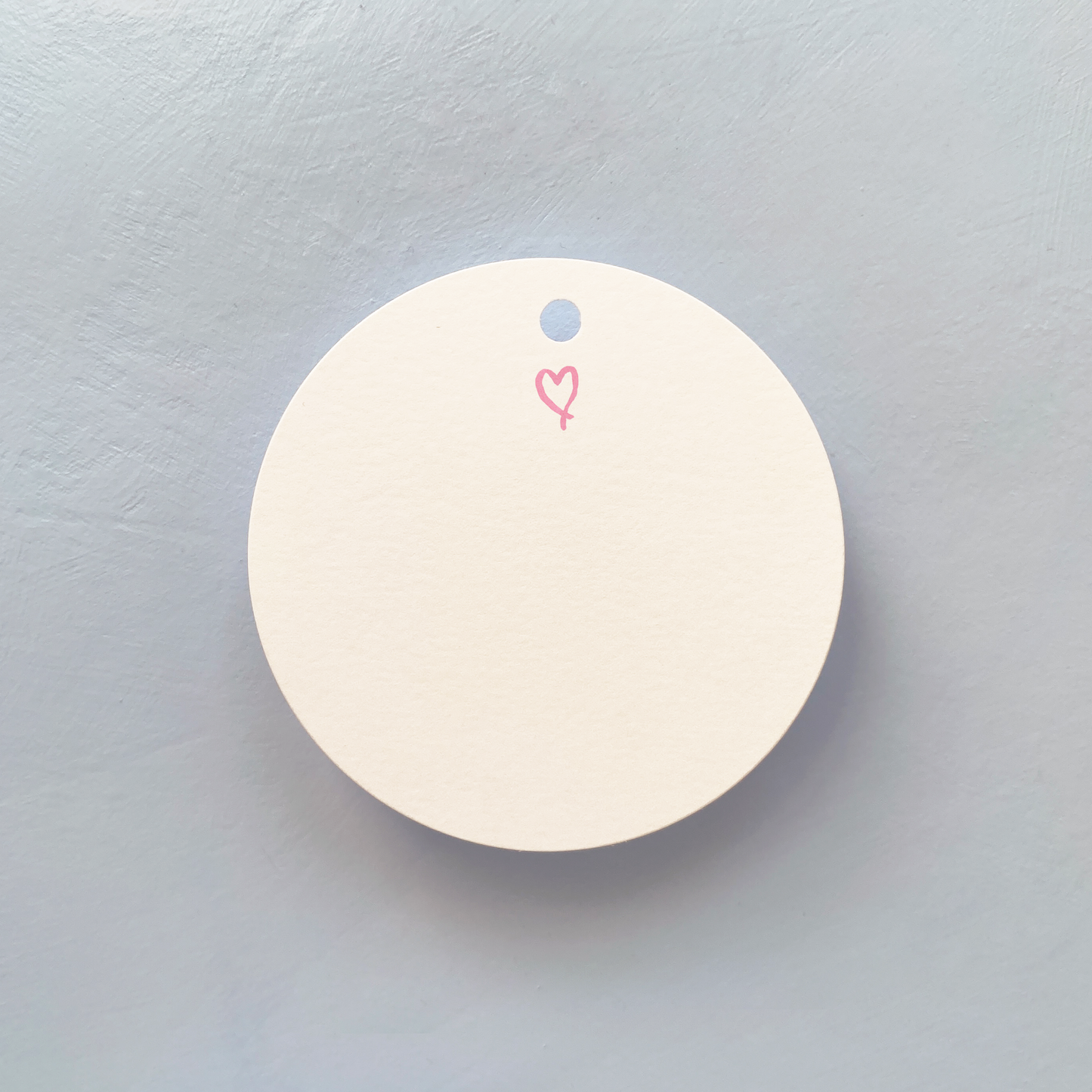 Heart Circle Gift Tags