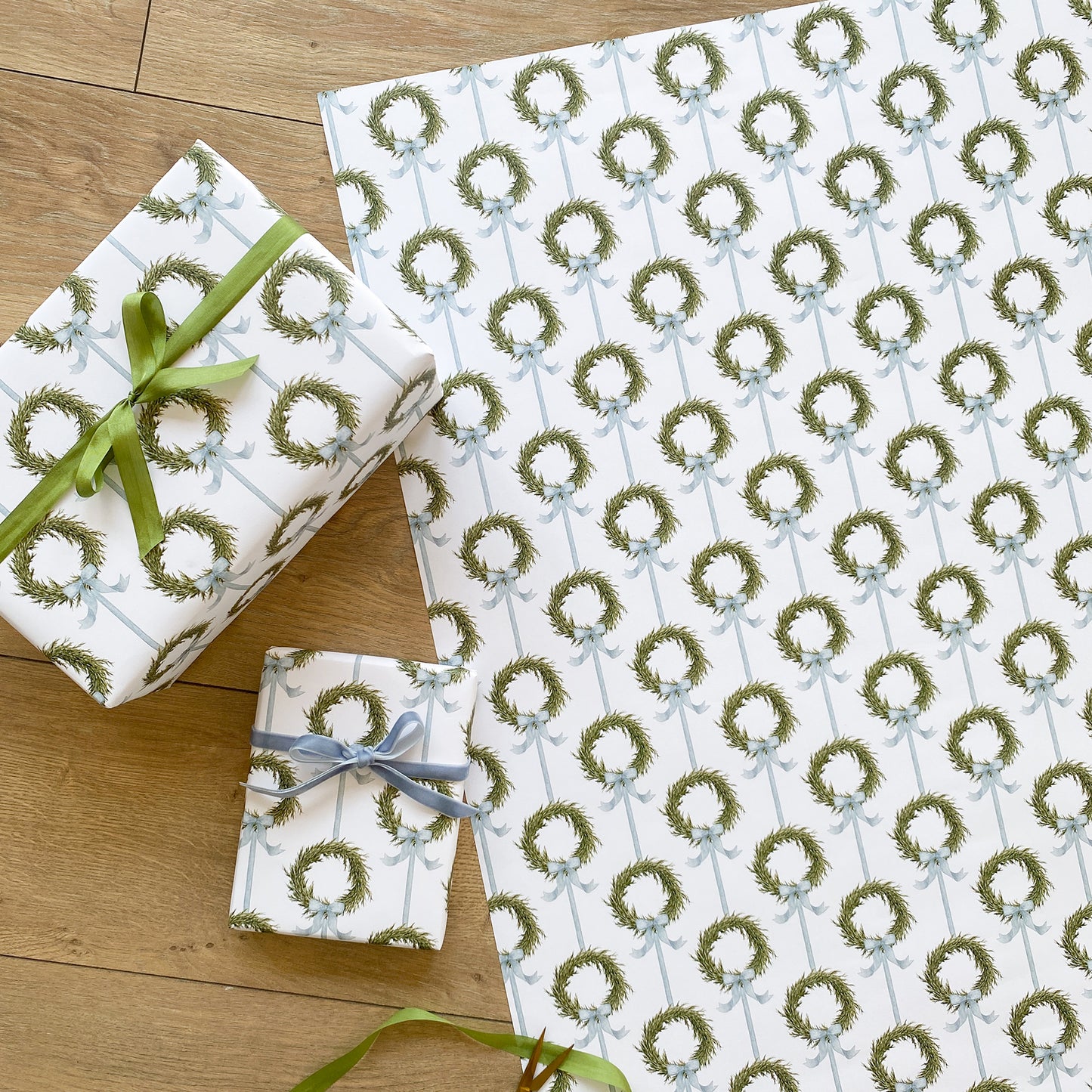 Fraser Fir Wreath Gift Wrap