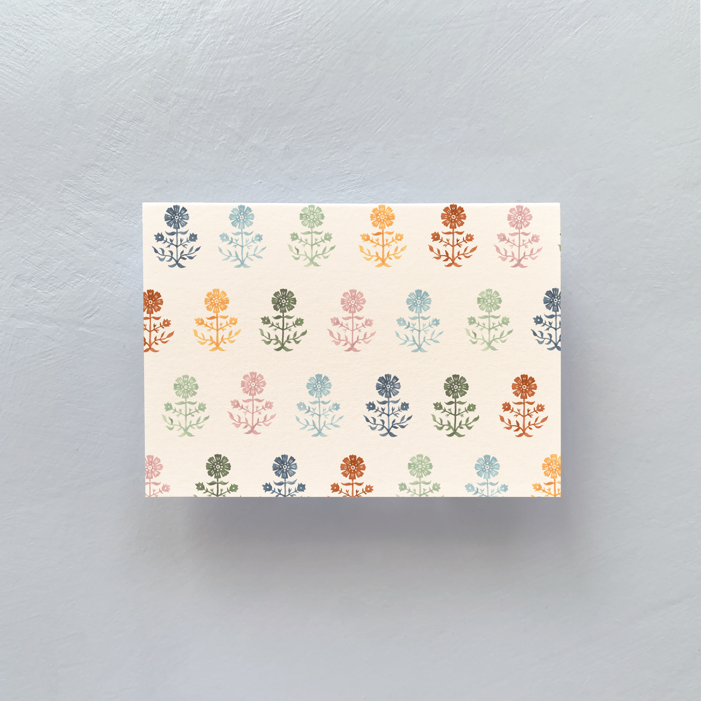 Gerbera flower design notecard