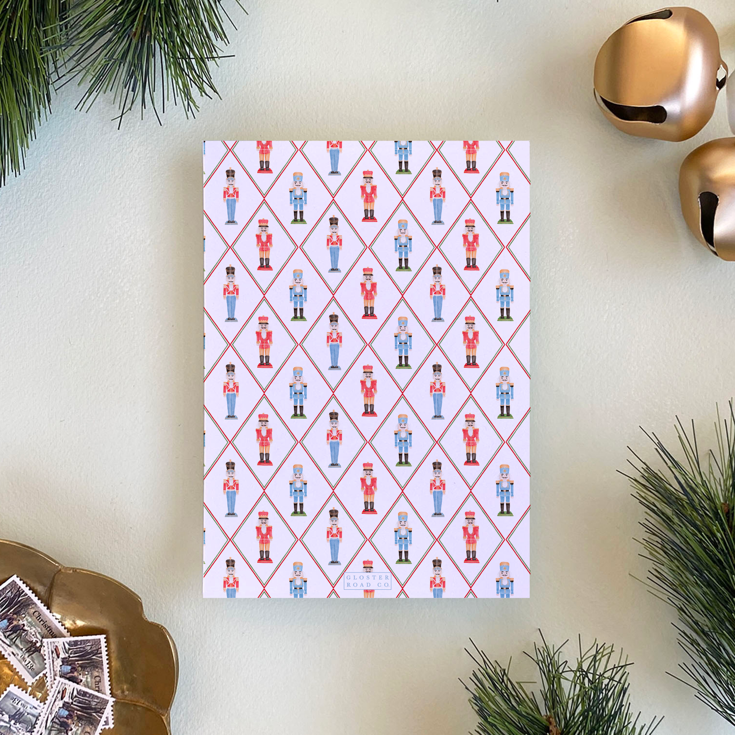 Nutcracker Monogram Invitation