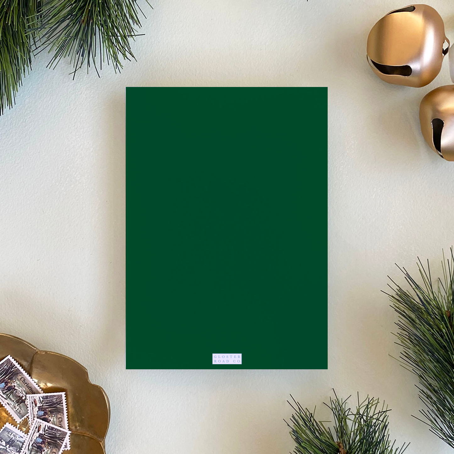 Nutcracker Monogram Holiday Card, Portrait