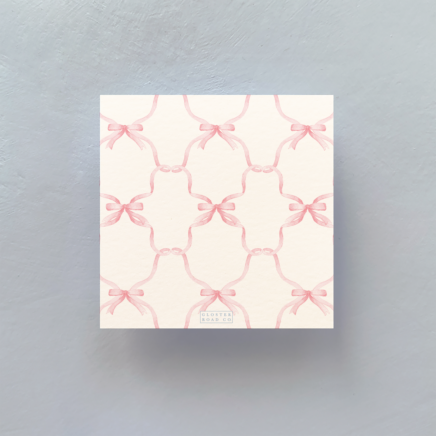 Pink Bow Invitation