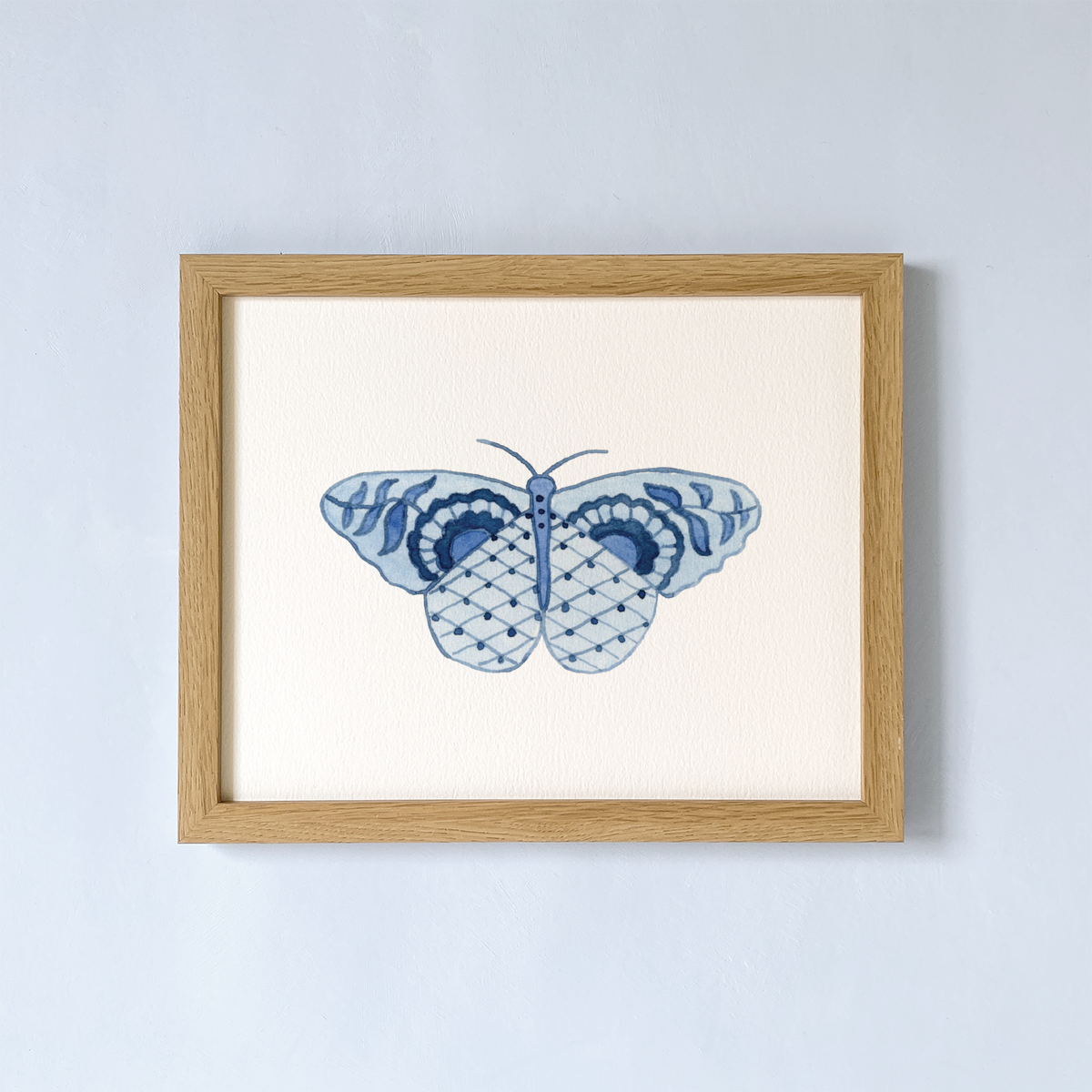 art print with butterfly