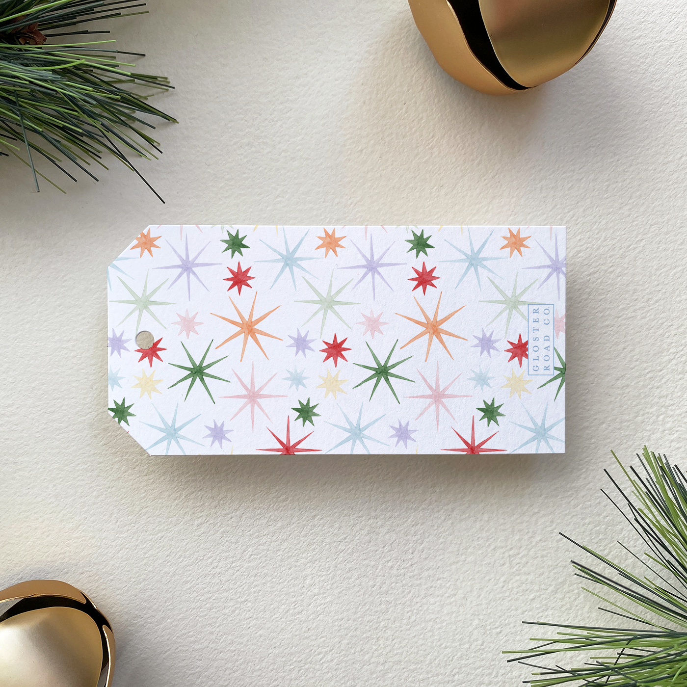 Personalized Starburst Gift Tag