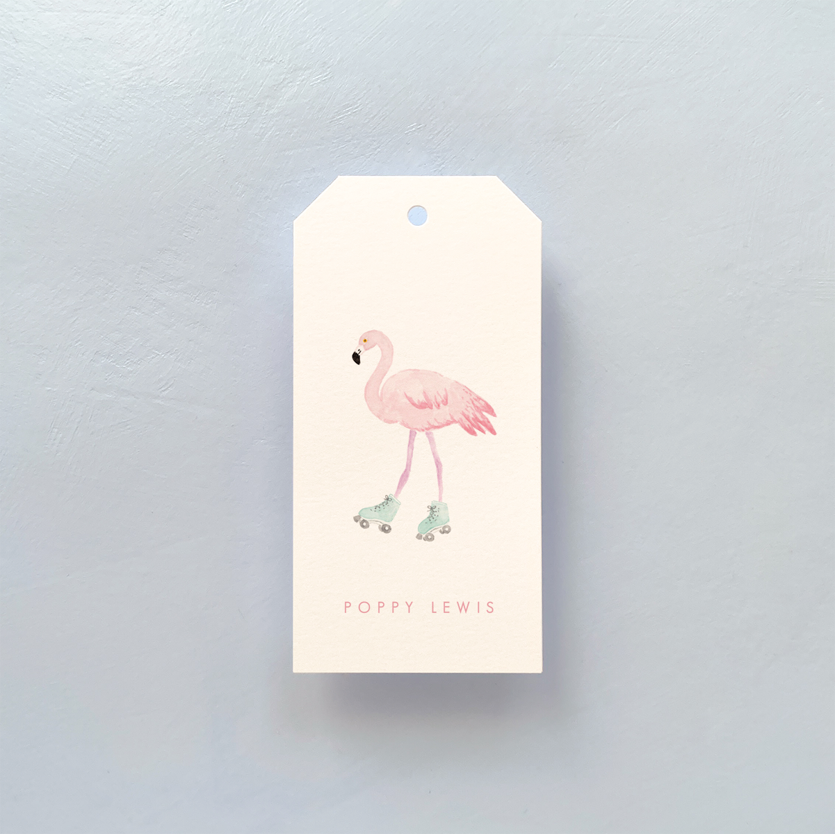 Personalized Flock and Roll Gift Tags