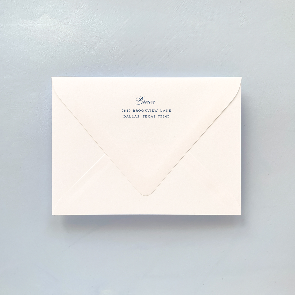 Tulip Trellis Guest Address Envelope Printing
