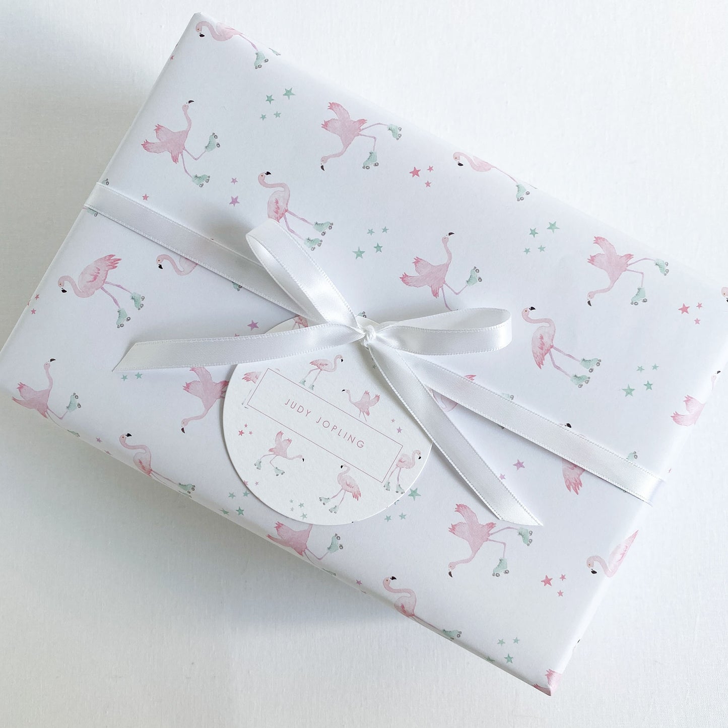 Flock and Roll Gift Wrap