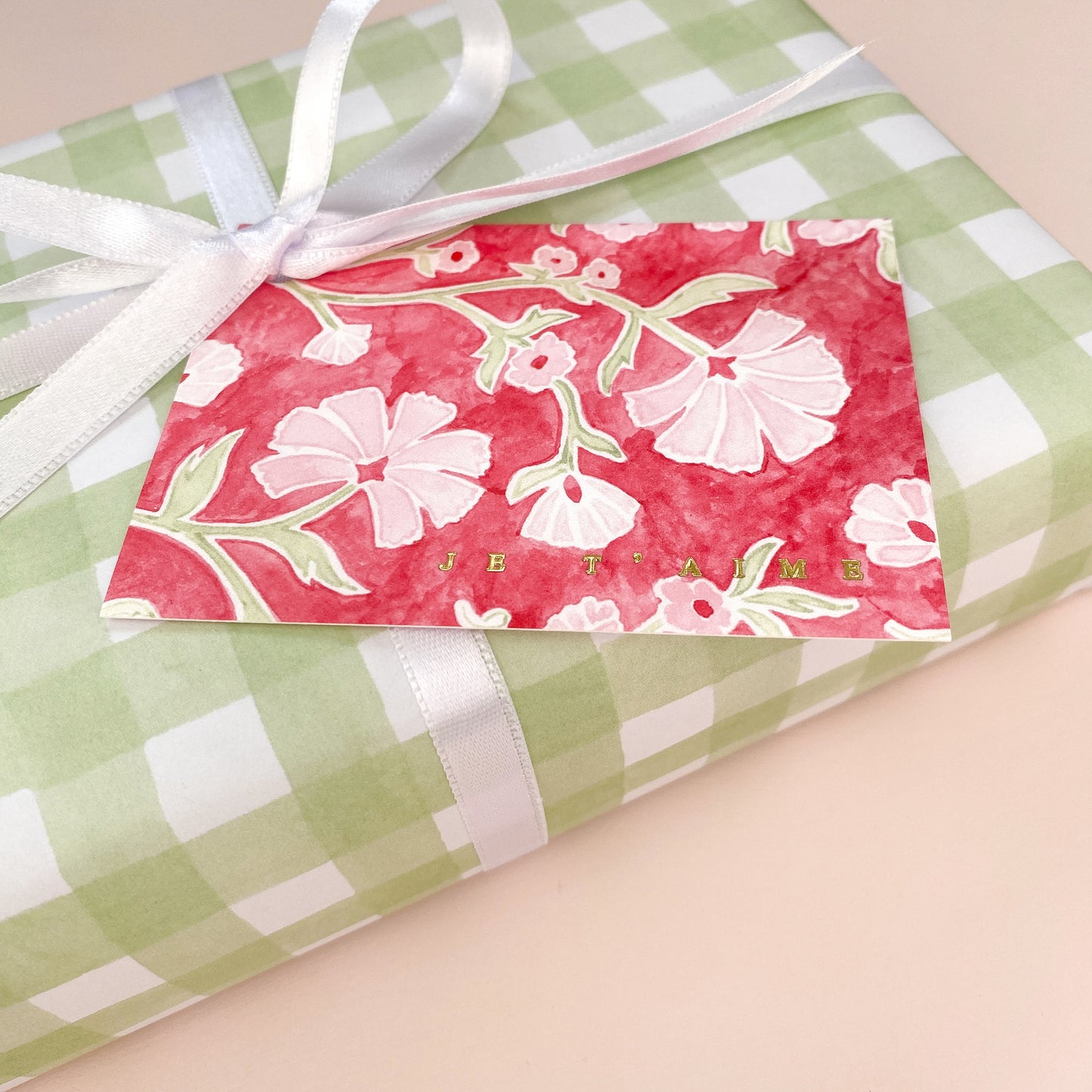 Je t'aime Gift Tags