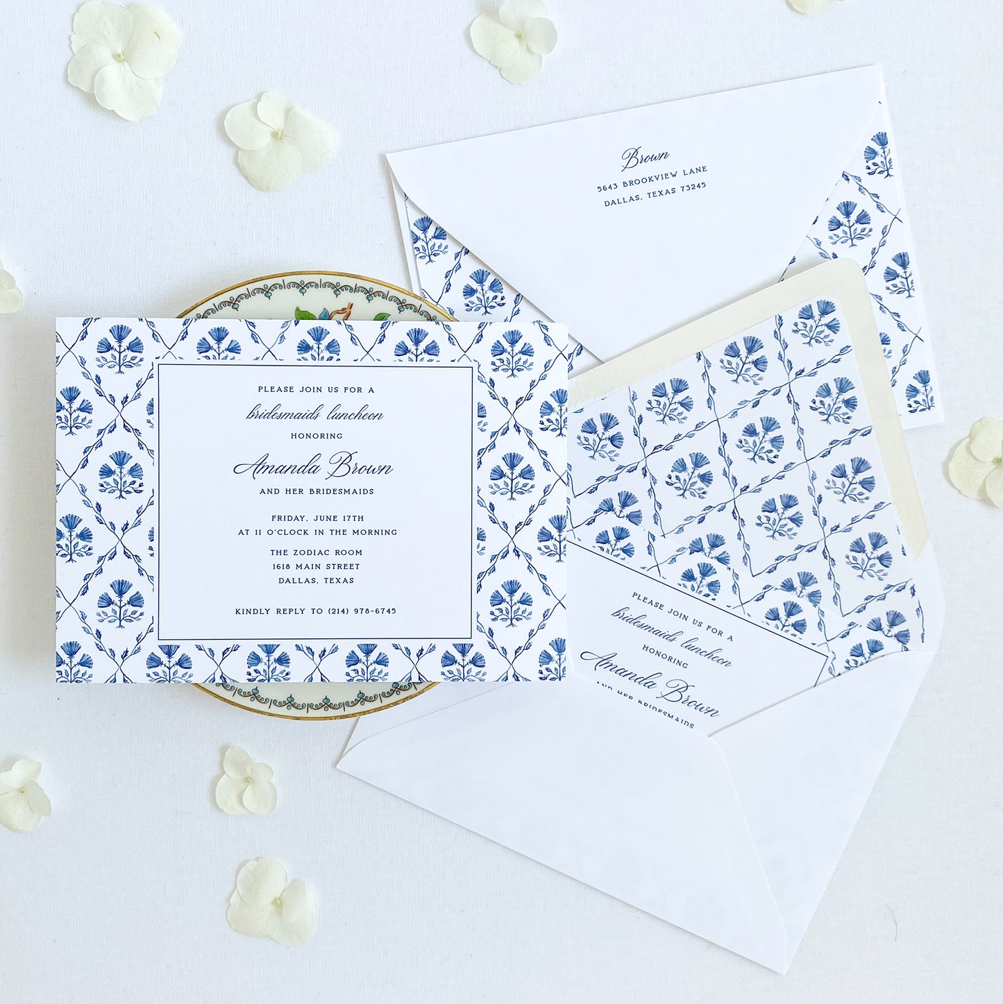 Tulip Trellis Invitation