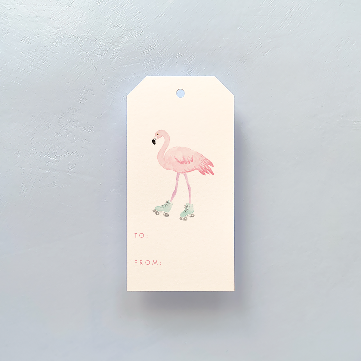 Flock and Roll Gift Tag Set