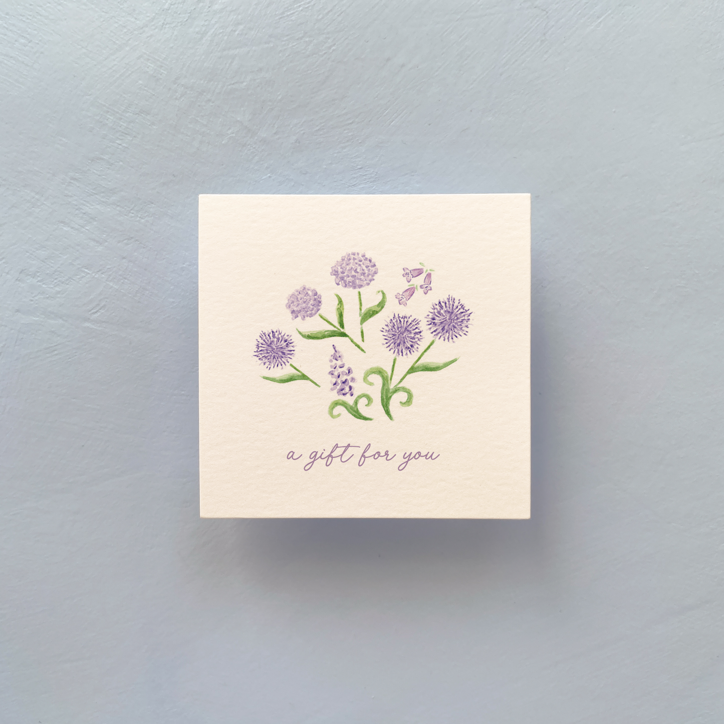 Lavender Blossom Mini Notecard Set