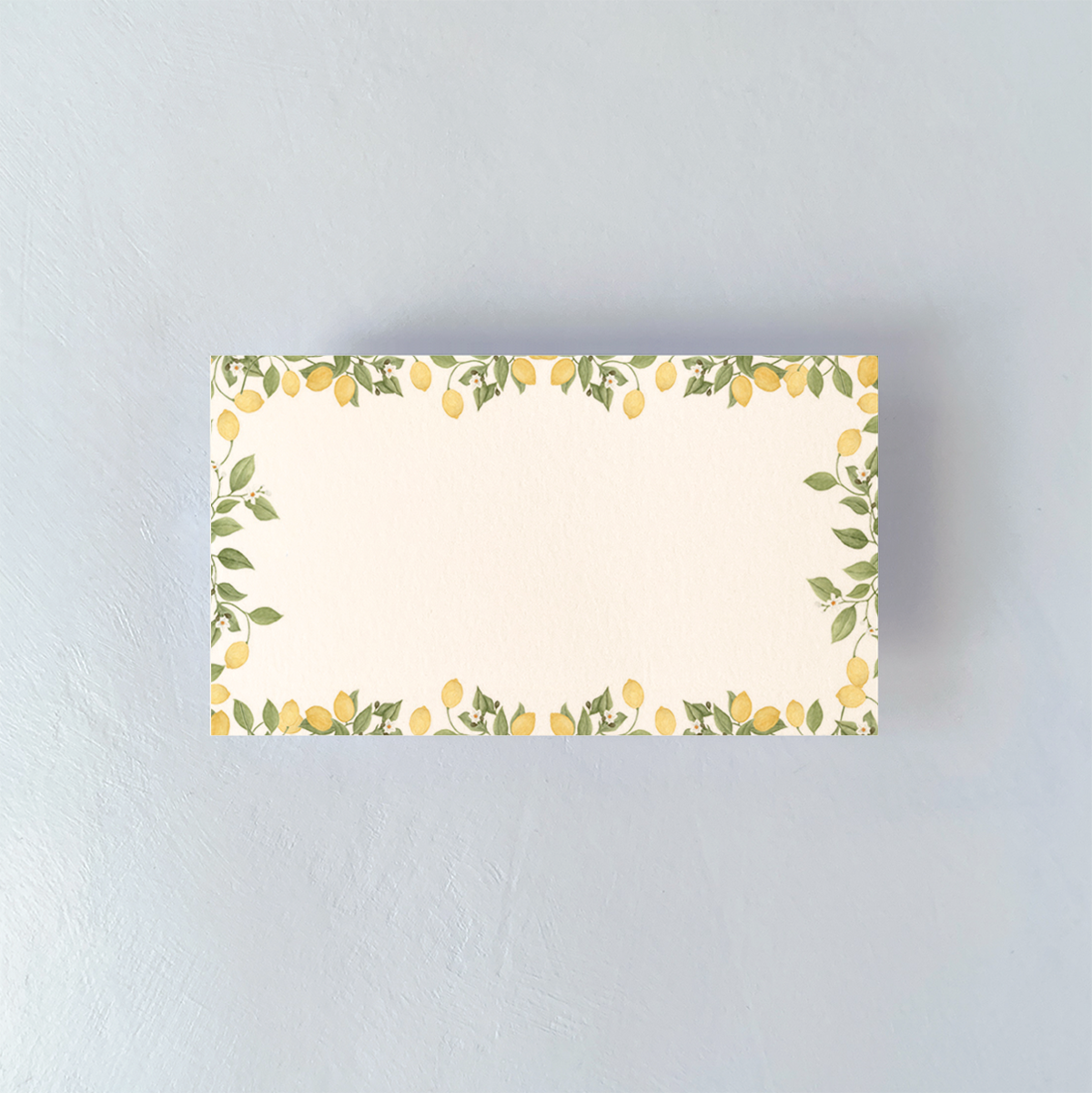 Lemon Blossom Place Card Set