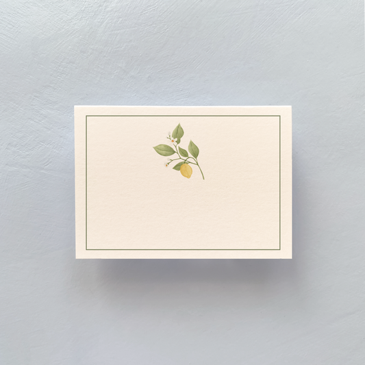 Lemon Branch Place Card Set