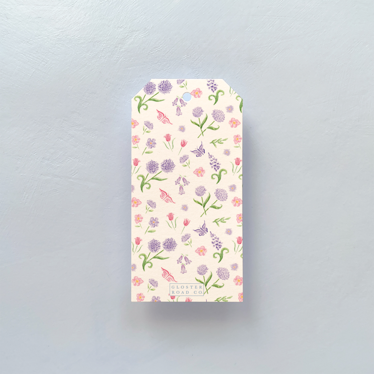 Personalized Lilac Bouquet Gift Tags