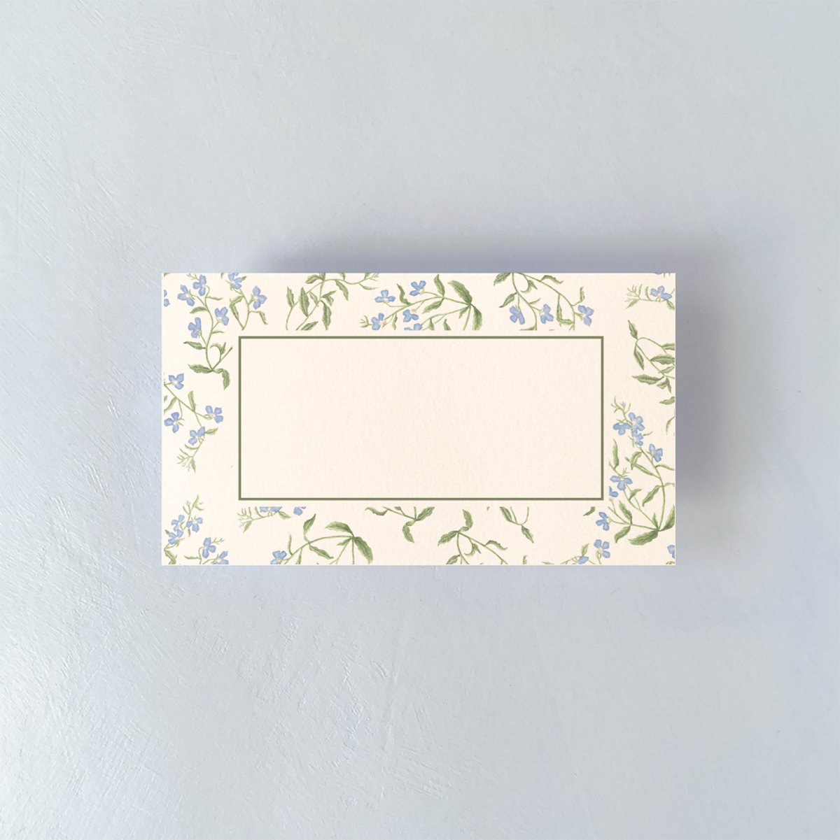 Lobelia Blooms Place Card Set