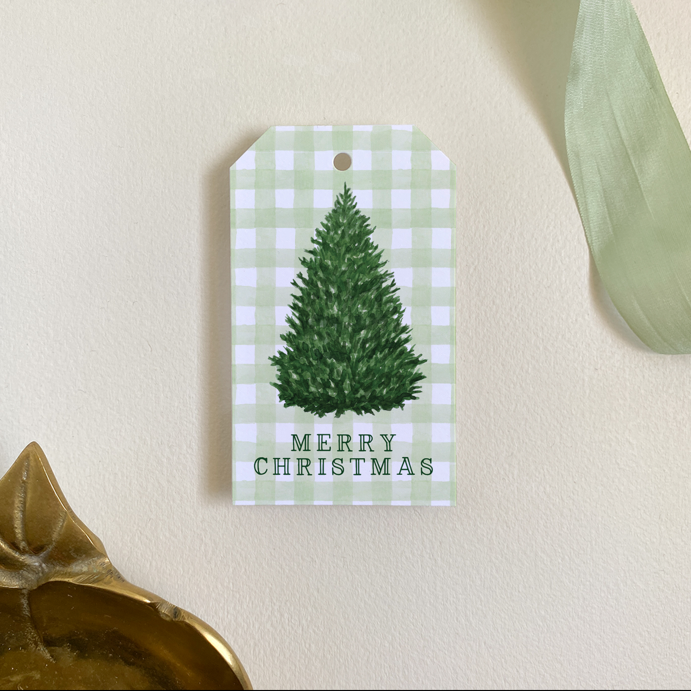 Norway Spruce Gift Tag Set