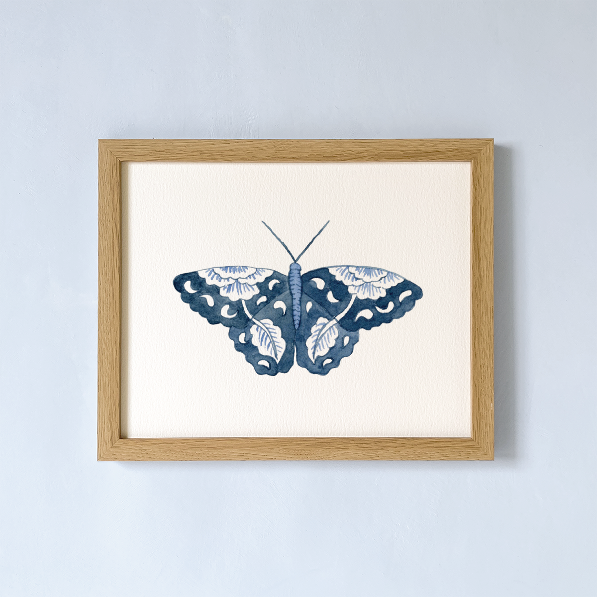art print with butterfly