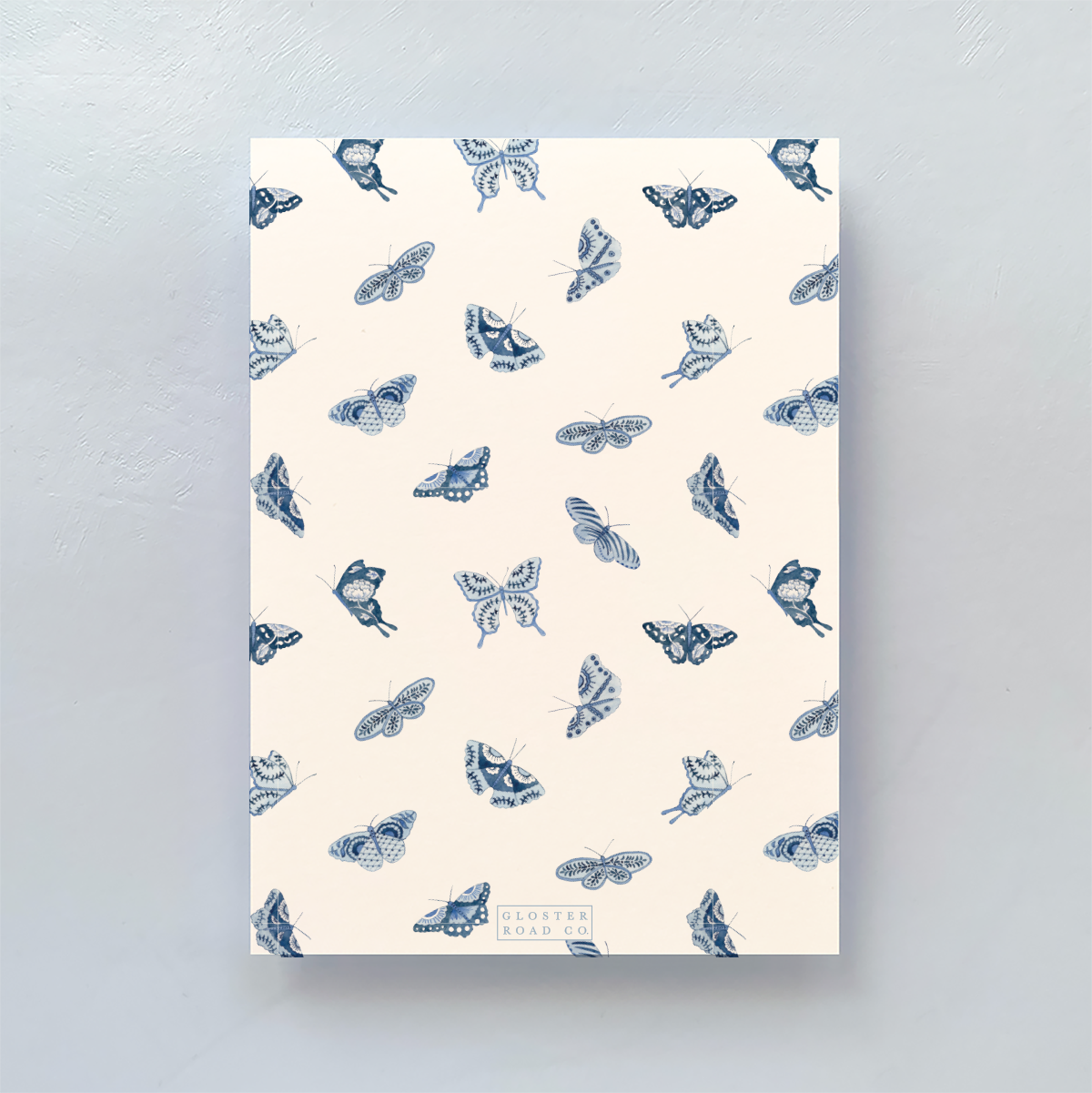 Porcelain Butterflies Border Menu