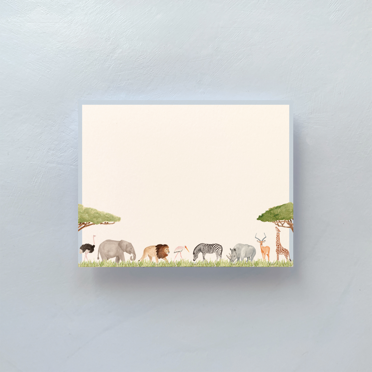 Safari Animal Notecard Set