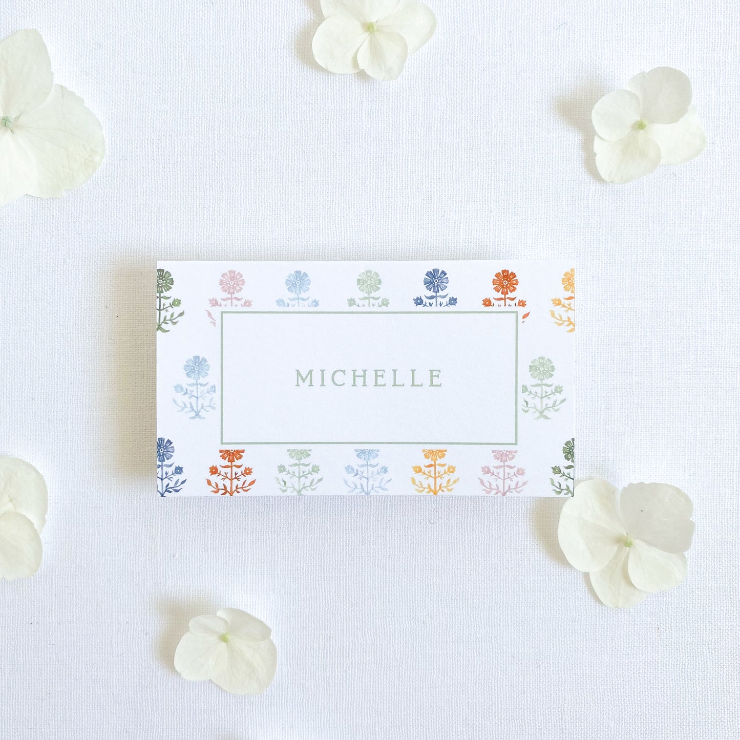Gerbera Personalized Place Cards