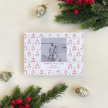 Load image into Gallery viewer, Holiday Block Print Holiday Card
