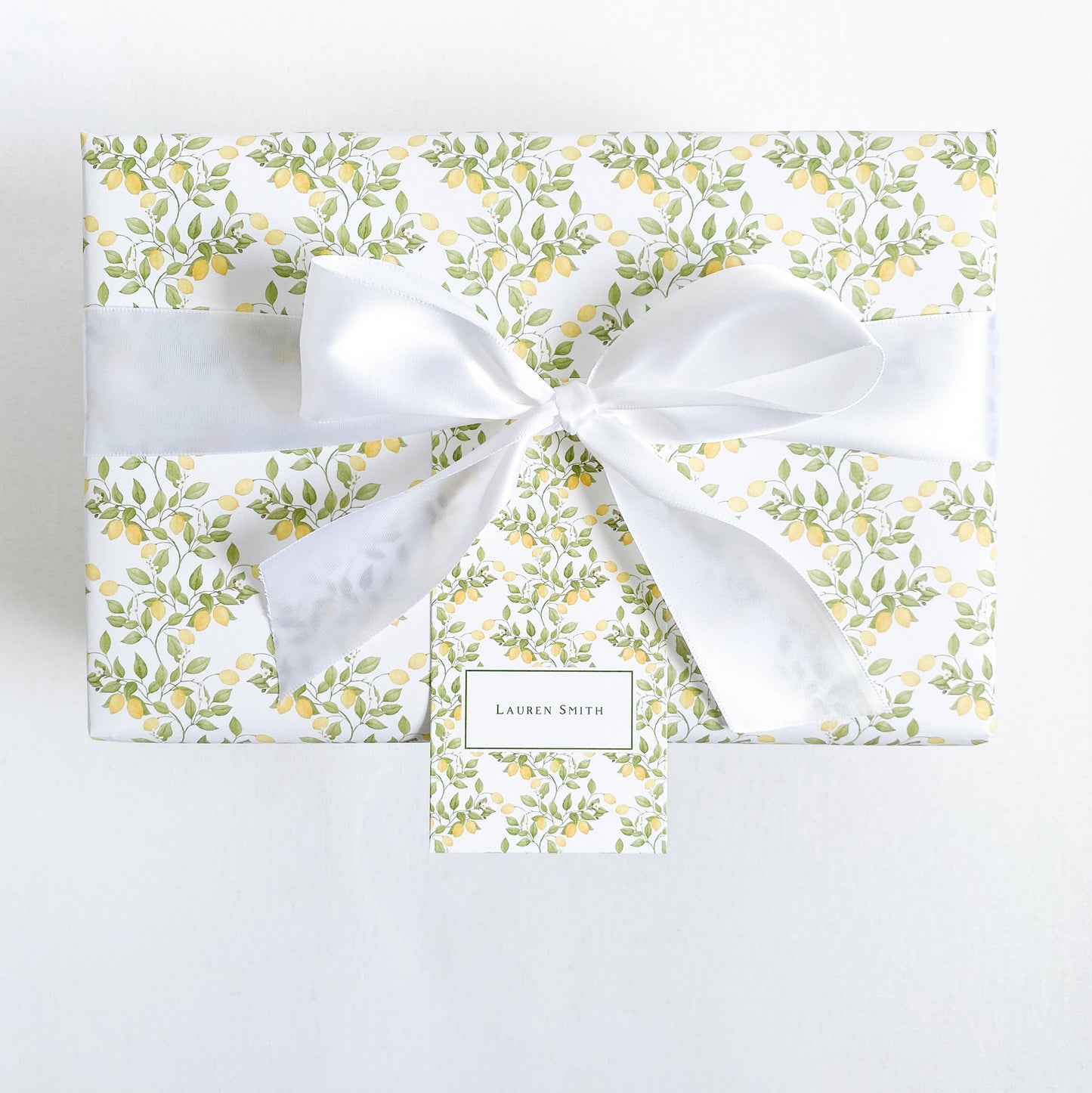 Lemon Vines Gift Wrap