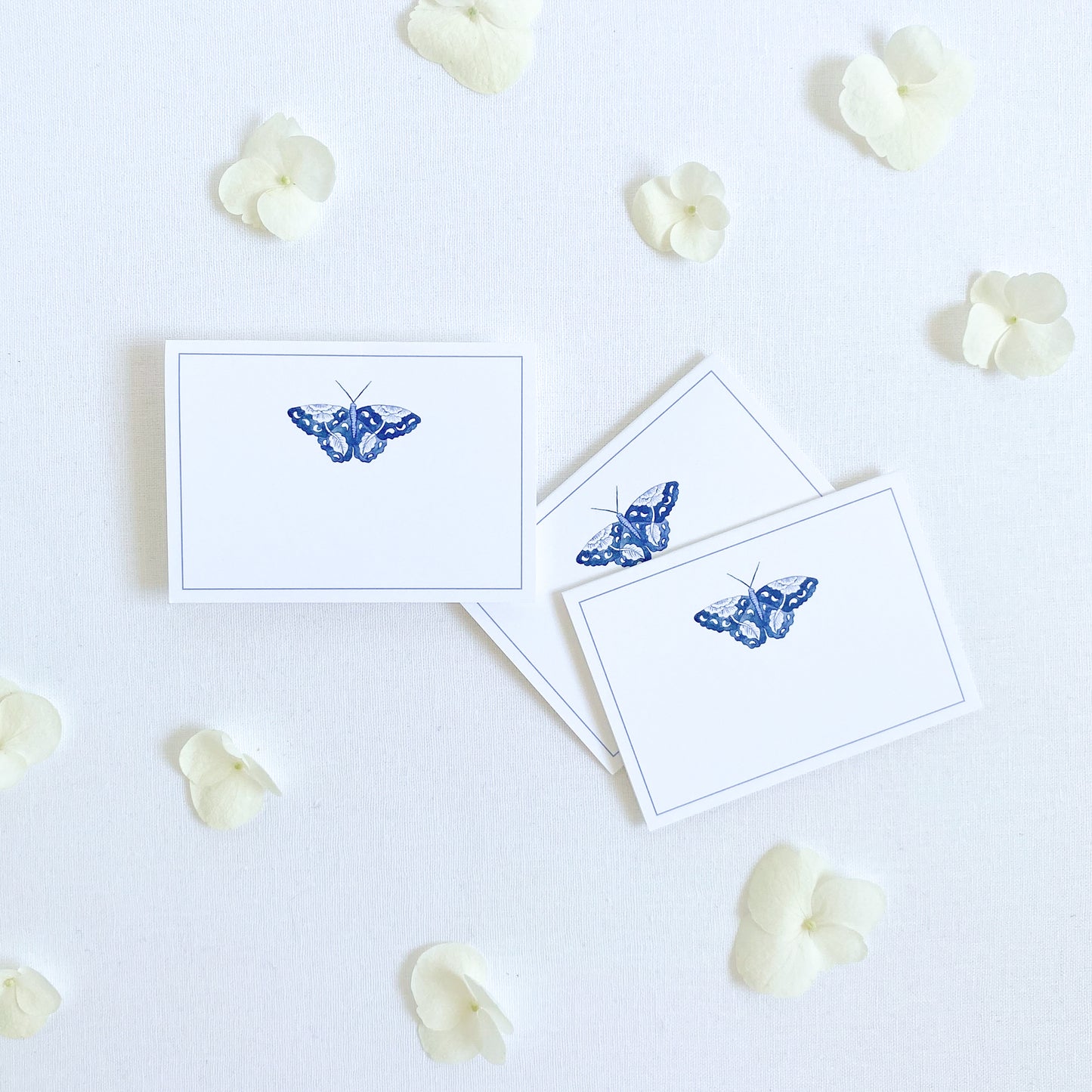 Porcelain Butterfly Place Card Set